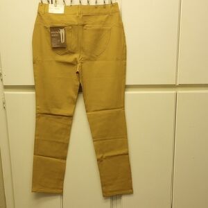 Mustard Yellow Stretch Pants
